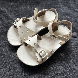 Saltwater by San Girls Leather Sandals Size 10